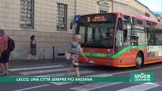 Lecco una città sempre più anziana [upl. by Beetner]