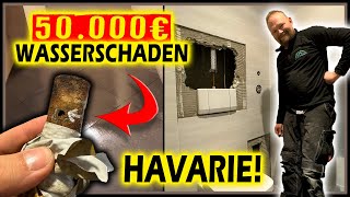 50000€ WASSERSCHADEN  Havarie über 3 Etagen im Stadtzentrum  Home Build Solution [upl. by Bang]