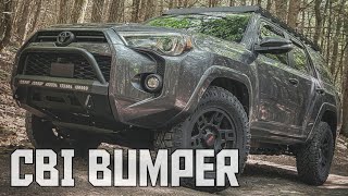 2023 Toyota 4Runner CBI Bumper and Diode Dynamics light bar [upl. by Siblee]