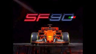 Scuderia Ferrari SF90 Mission Winnow F1 2019 Car Unveil [upl. by Ynoyrb431]