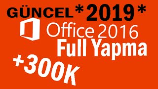 Office 2016 Etkinleştirme ve Full Sürüm yapma  Link [upl. by Caswell]