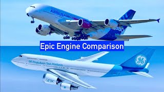 Rolls Royce Trent XWB vs GE9x vs Trent 1000 Battle of the Turbofan engine [upl. by Chrisse47]