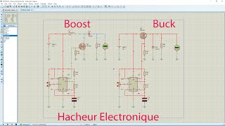 Hacheur Buck et Hacheur Boost 12V [upl. by Hugh]