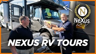 Hershey RV Show LIVE with NEXUS Motorhomes [upl. by Berthoud]