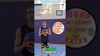 3 en 1 basket en juego  Otra manera de entrenar y jugar 3x3 Fiba fiba3x3 basketball deporte [upl. by Silrac]