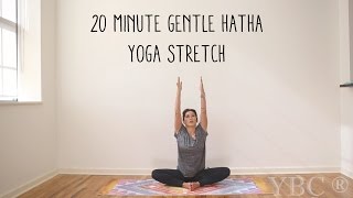 20 Minute Gentle Hatha Yoga Stretch [upl. by Amias]