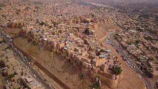 Jaisalmer Fort by Drone [upl. by Yran]