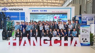 Hangcha Presented a Grand Show At CeMAT ASIA 2023 [upl. by Currie]