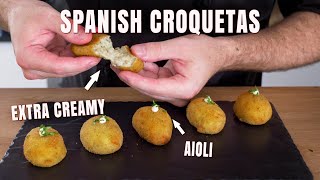 How to Make Spanish Croquetas Like a Pro Chef [upl. by Rudiger]