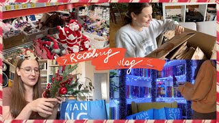 🎄 BOOKMAS 224 🎄 Dekorowanie biblioteczki kalendarz adwentowy i inne  Reading vlog [upl. by Peyter647]