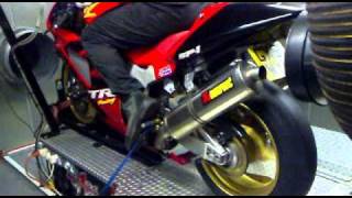 honda sp1 dyno run 130bhp [upl. by Luana]