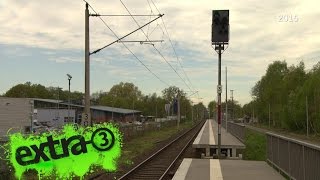 Realer Irrsinn Bahnsteig mit Mut zur Lücke  extra 3  NDR [upl. by Uriel]