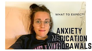 Venlafaxine Anxiety Medication Withdrawals  What it feels like [upl. by Engapmahc]