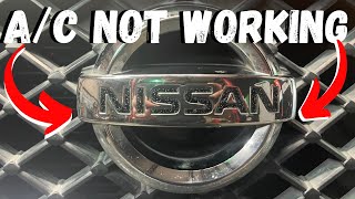 Nissan AC not working [upl. by Arrimat]