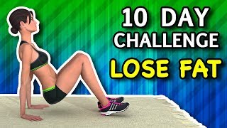 10 Day Challenge  10 Minute Workout To Lose Fat Fast [upl. by Ford]