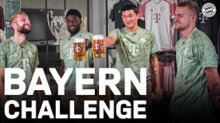 Kimde Ligt 🆚 DaviesLaimer  The great Paulaner Bayern Challenge 🍺 [upl. by Curhan820]