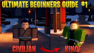 ROBLOX  WISTERIA ULTIMATE BEGINNER GUIDE PART 1 [upl. by Nesyrb]