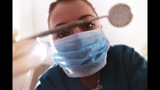 Eye Face amp Dental Medical Exam  ASMR Roleplay [upl. by Lozar]