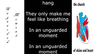 The Church  Unguarded Moment Lyrics [upl. by Odanref]