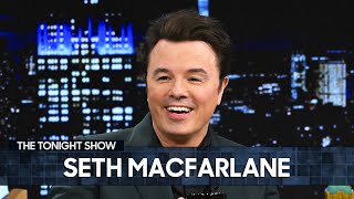 Seth MacFarlane Voices Family Guy amp American Dad New Years Resolutions and Talks New Ted Series [upl. by Gnehs]