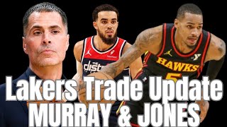 Lakers Trade For Dejounte Murray amp Tyus Jones Wizards 3rd Team  Lakers Trade Update [upl. by Intruok624]