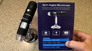 Takmly Wireless Microscope Review A really cool tool [upl. by Atnad76]