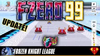 FZero 99  NEW Frozen Knight League Blue Falcon Gameplay [upl. by Aivatnahs]