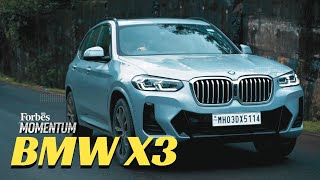 2022 BMW X3 review  BMW X3 is Energiser bunny on rocket fuel  Forbes India Momentum [upl. by Eeniffar]