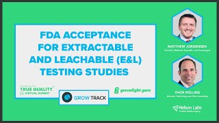 How to Make Sure FDA Will Accept Your Extractable and Leachable EampL Testing Study [upl. by Grimbald]