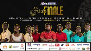 NSMQ2024 GRAND FINALE  ST AUGUSTINE’S COLLEGE VS KETA SHTS VS MFANTSIPIM SCHOOL [upl. by Ahseirej]