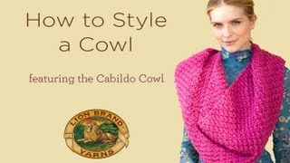 How to Style a Cowl [upl. by Toole]