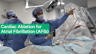 Cardiac Ablation for Atrial Fibrillation AFib [upl. by Zuliram]