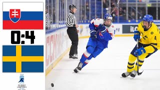 SLOVAKIA VS USA BRONZE MEDAL GAME HIGHLIGHTS IIHF WORLD CHAMPIONSHIP U18 2024 [upl. by Walcott]