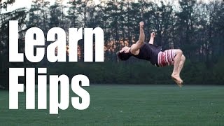 How to Learn Flips For Beginners  What Order [upl. by Egief46]