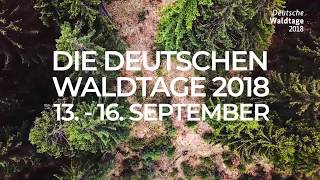 Trailer 2 zu den Deutschen Waldtagen 2018 [upl. by Annoit]