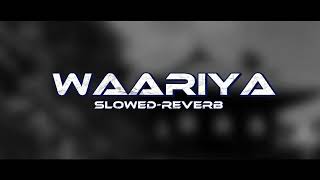 Waareya Slowed and Reverb  JavedMohsin Palak Muchhal Vibhor Parashar by LoFi Studios [upl. by Yllen314]