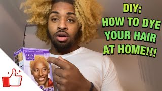 DIY How To Dye Your Hair Using Dark And Lovely Hair Dye [upl. by Allerim]