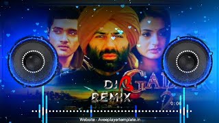 Gadar2 Dilogue 15 Special August Competition Vibration song Mix 10000 Power Full Song Dj Ajay Style [upl. by Edveh]