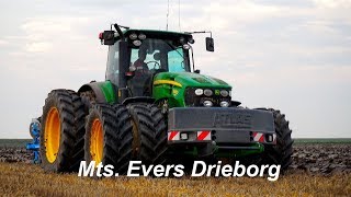 Onland ploegen met John Deere 7930  Lemken 6 schaar Evers Drieborg [upl. by Alberta]