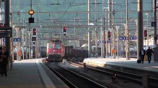 SBB Ae 66 quot11485 Thunquot mit Güterzug in Olten 040511 [upl. by Kobi]