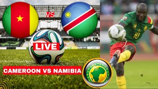 Cameroon vs Namibia 11 Live Stream Africa Cup of Nations Qualifiers Football Match Highlights Lions [upl. by Dickinson]