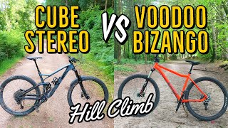 Cube Stereo vs Voodoo Bizango  Hill Climb Challenge [upl. by Letsou]