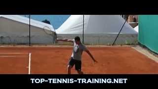 Nicolas Almagro Backhand Slow Motion [upl. by Jacobah]