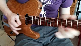 The Pineapple Thief  In Exile  Final Solo PL82 guitar cover [upl. by Ottilie]