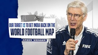 Arsene Wenger launch AIFFFIFA Talent Academy  Press Conference  MOU Signed between AIFF amp Odisha [upl. by Alrep]