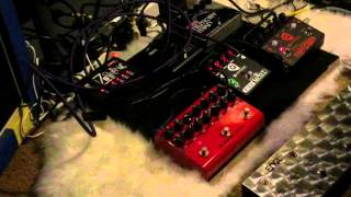 Distortion Pedal Demo  Amptweaker Tight Metal Pro Amptweaker Fat Metal ISP Theta Preamp [upl. by Meingoldas]