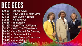 Bee Gees 2024 MIX Best Songs  Stayin’ Alive How Deep Is Your Love Too Much Heaven Night Fever [upl. by Nereus]