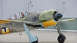 Original Fw190A5  BMW801  Only Flying Original in the world [upl. by Corilla]