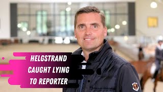 Helgstrand Get Caught Lying To The Media In His Response To The Operation X Animal Abuse Scandal [upl. by Nadya]