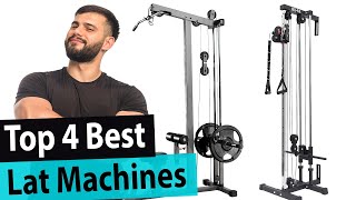 Best Lat Machine Top 4 Lat Pulldown Machines 2023 Buying Guide [upl. by Sabra]